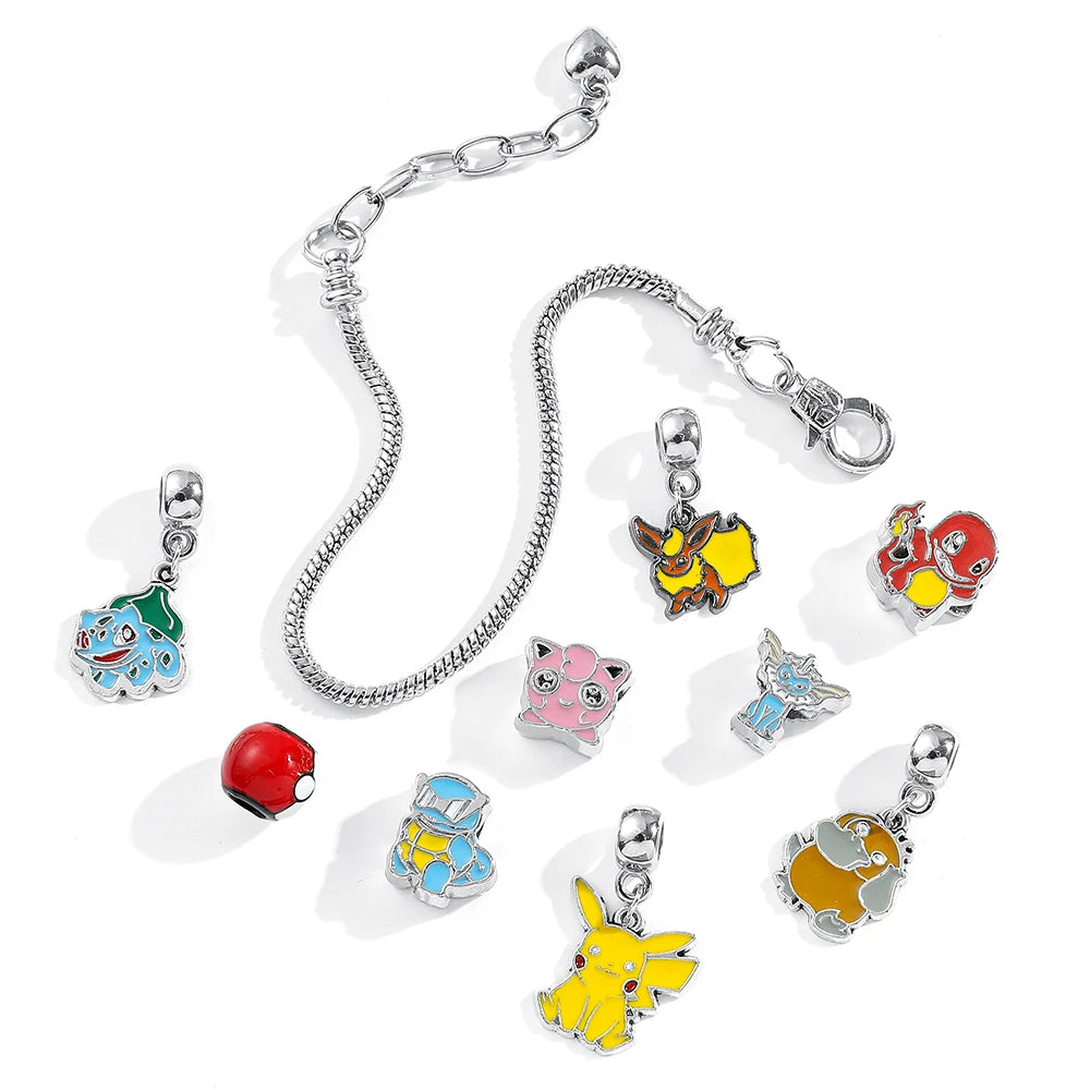 Berloques com Pulseira Pokemon