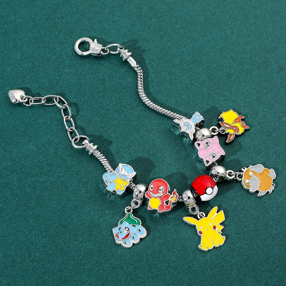 Berloques com Pulseira Pokemon