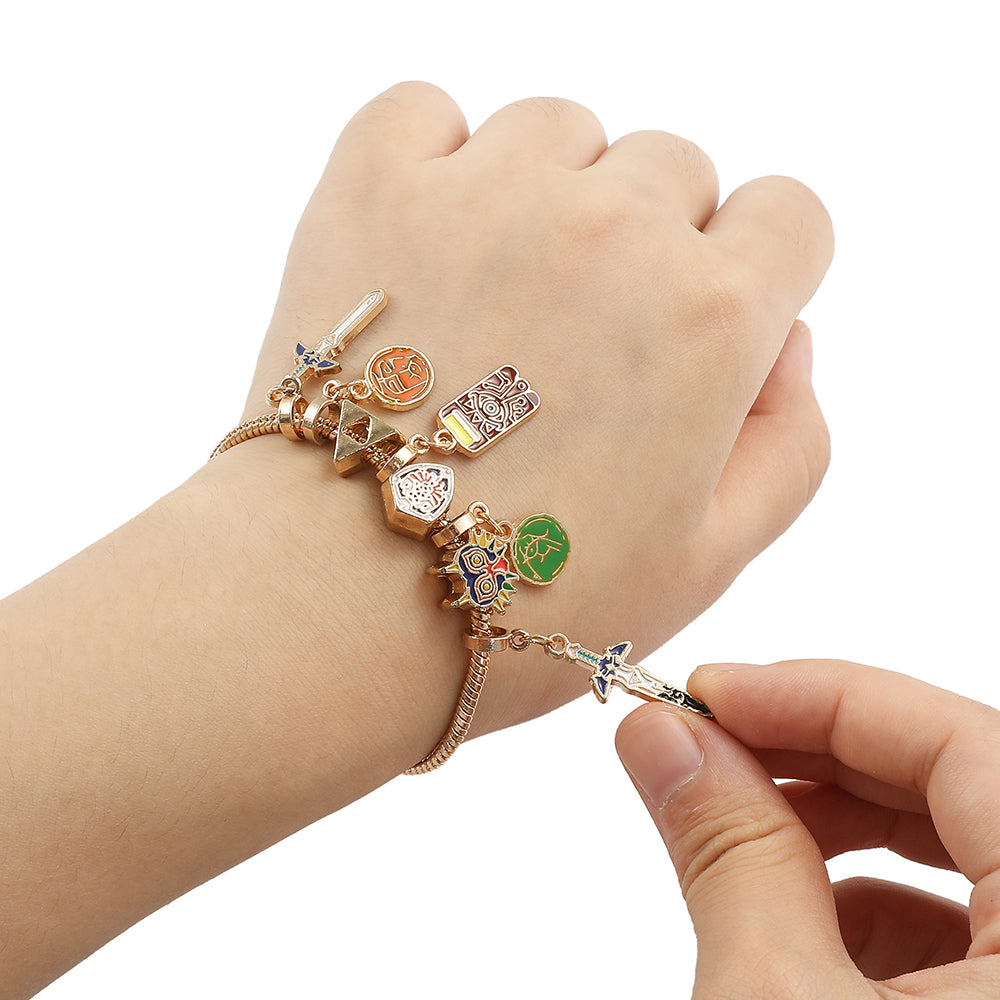 Berloques com Pulseira Zelda