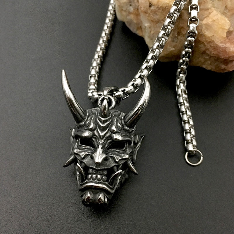 Colar do Oni Furioso [Silver]