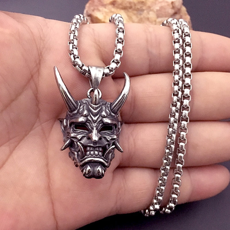 Colar do Oni Furioso [Silver]